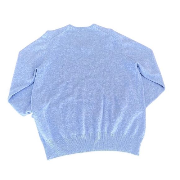 Alan Paine UK Cashmere Saddle Shoulder Sweater Size L - Picture 3 of 10